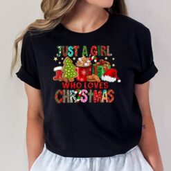 Just A Girl Who Loves Hot Cocoa Funny Christmas T-Shirt