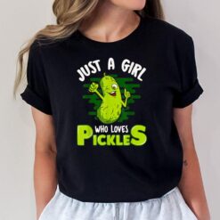 Just A Girl Who Loves Pickles s Pickle Gifts Women T-Shirt