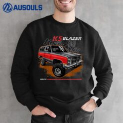 K5 Blazer For Square Body 4x4 Fans Sweatshirt