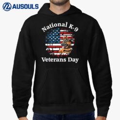 K9 German Shepherd Military Police Veterans Day Ver 2 Hoodie