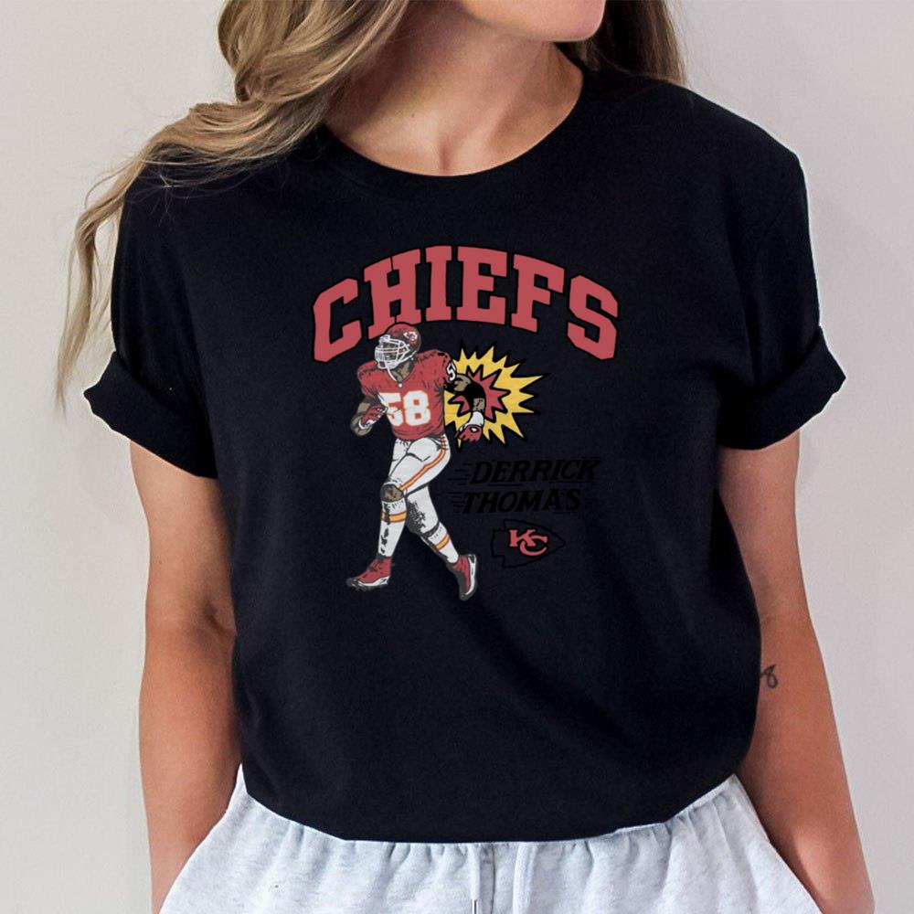 Kansas City Chiefs Derrick Thomas T-Shirt Hoodie Sweatshirt For Men Women