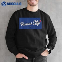 Kansas City Kansas KS Map Sweatshirt