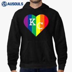 Kansas City Missouri - Rainbow Midwest KC Gay Pride Month Hoodie