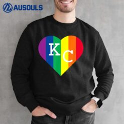 Kansas City Missouri - Rainbow Midwest KC Gay Pride Month Sweatshirt