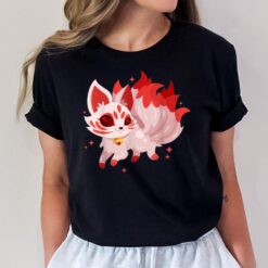 Kawaii Kitsune Nine Tails Japanese Fox Funny Anime Otaku's T-Shirt