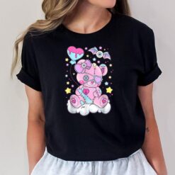 Kawaii Pastel Goth Cute Creepy Bear T-Shirt