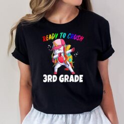 Kids 3rd Grade Unicorn First Day of School Gift Girls Rainbow T-Shirt