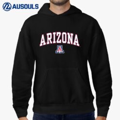 Kids Arizona Wildcats Kids Arch Over Black Officially Licensed Hoodie