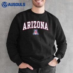 Kids Arizona Wildcats Kids Arch Over Black Officially Licensed Sweatshirt