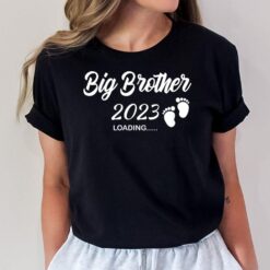 Kids Big Brother 2023 Loading Baby Announcement First Time Bro T-Shirt