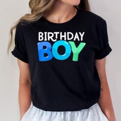 Kids Birthday Boy Toddler Birthday Crew T-Shirt