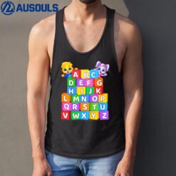 Kids Colorful Alphabet Letters A to Z for Kids by Lucas & Friends Tank Top