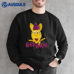 Kids Donkey Hodie Hee Haw Big Face Poster Sweatshirt