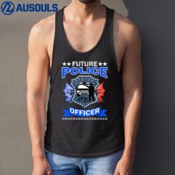 Kids Future Police Officer Kids Tank Top