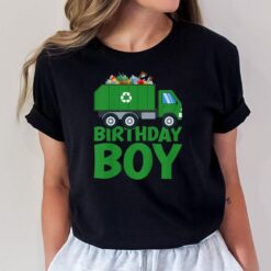 Kids Garbage Truck Toddler Trash Truck Birthday Boy T-Shirt