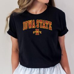 Kids Iowa State Cyclones Kids Arch Over Pink T-Shirt