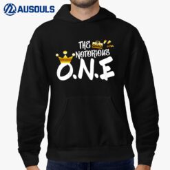 Kids Kids The Notorious One First Birthday Hip Hop Outfit Boys Hoodie