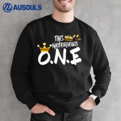 Kids Kids The Notorious One First Birthday Hip Hop Outfit Boys Sweatshirt