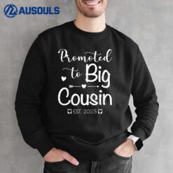 Kids Promoted To Big Cousin Est 2023 Pregnancy Reveal Toddler Kid Sweatshirt