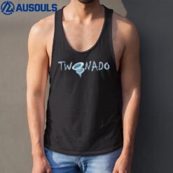 Two Nado 2nd Birthday tornado Themed Birthday Tank Top