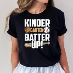 Kindergarten Batter Up Baseball Back To School T-Shirt