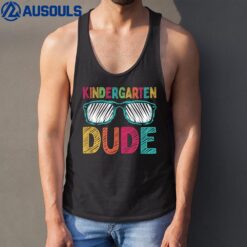 Kindergarten Dude Funny First Day Back To School Student Tank Top