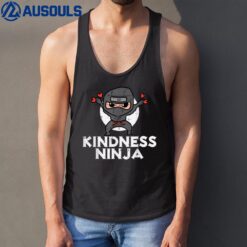 Kindness Ninja Funny Kids Unity Day Orange Anti Bullying Tank Top