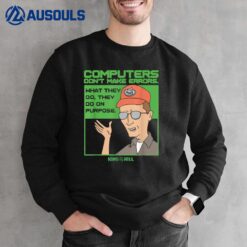 King of the Hill Computer Errors Sweatshirt