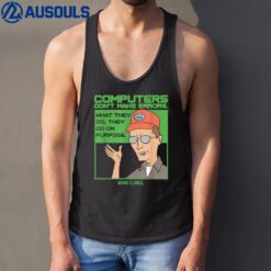 King of the Hill Computer Errors Tank Top