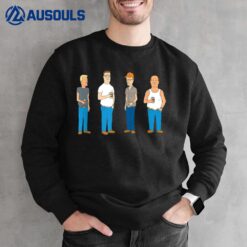 King of the Hill Four Guys Sweatshirt