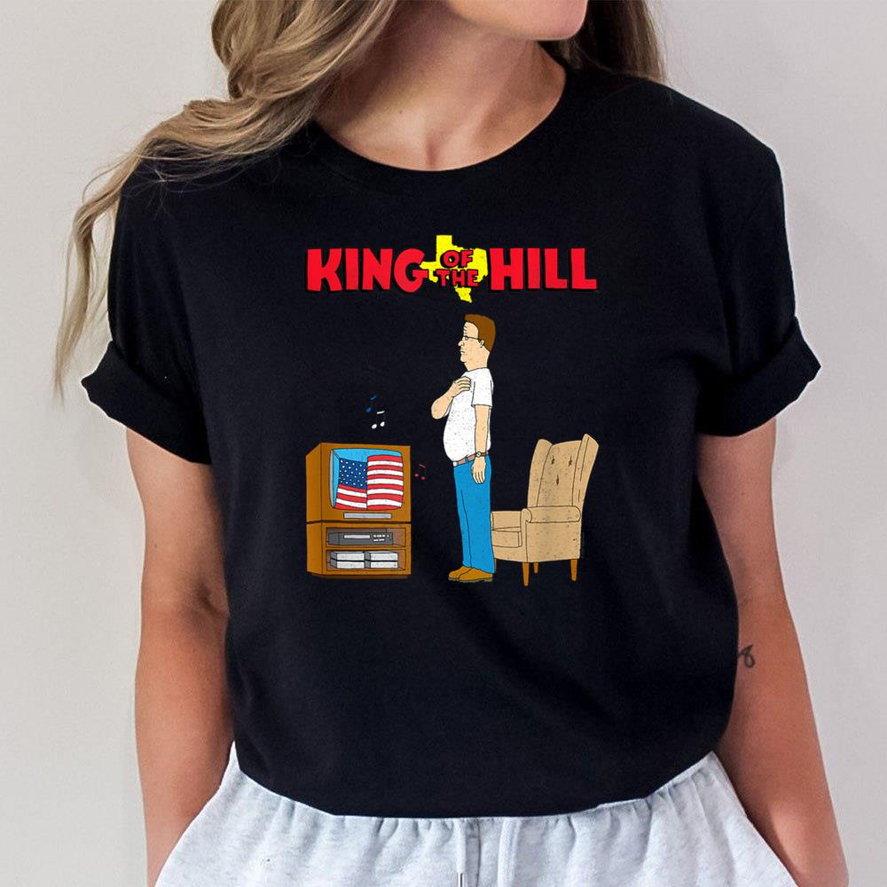 King of the Hill Hank Star Spangled Banner Unisex T-Shirt