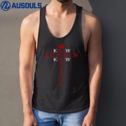 Know Jesus Know Peace Religious Christ Christian Tank Top