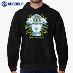 Knowledge Is Power Illuminati Pyramid All-seeing Eye Hoodie