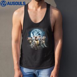 Koala Howling at the Moon  - Funny Koala  - Koala Tank Top