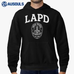 LAPD Police Officer Vintage Badge Logo Hoodie