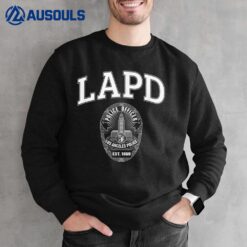 LAPD Police Officer Vintage Badge Logo Sweatshirt