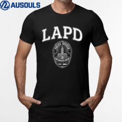 LAPD Police Officer Vintage Badge Logo T-Shirt