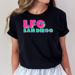 LFGSD Baseball fan San Diego Sports LFG SD T-Shirt