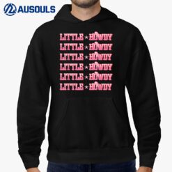 LIttle Howdy Big Fam Vintage Rodeo Rush Day Reveal Hoodie