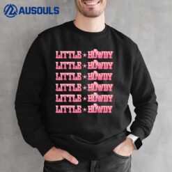 LIttle Howdy Big Fam Vintage Rodeo Rush Day Reveal Sweatshirt