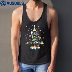 Laboratory Technician Christmas Tree Lab Tech Christmas Tank Top