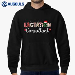 Lactation Consultant Christmas Hat Cool Lactation Specialist Hoodie