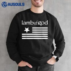 Lamb of God  Flag Sweatshirt