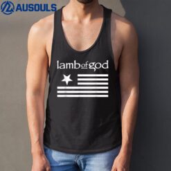 Lamb of God  Flag Tank Top