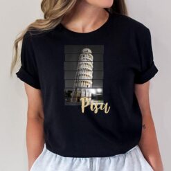 Leaning Tower of Pisa Italy Vintage Souvenir T-Shirt