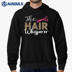 Leopard Hair Whisperer Hairstylist Hairdressing Hairdresser Hoodie