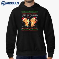 Let's Get Baked Gingerbread Christmas Cookie Baaking Crew Hoodie