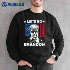 Let's Go Braden Brandon Conservative Anti Liberal US Flag Sweatshirt