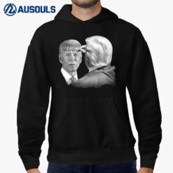 Let's Go Brandon Trump Writes On Biden's Forehead Hoodie