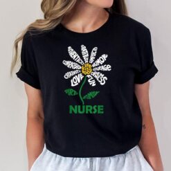 Life is good Nurse Daisy  Nurse Flower Gifts T-Shirt